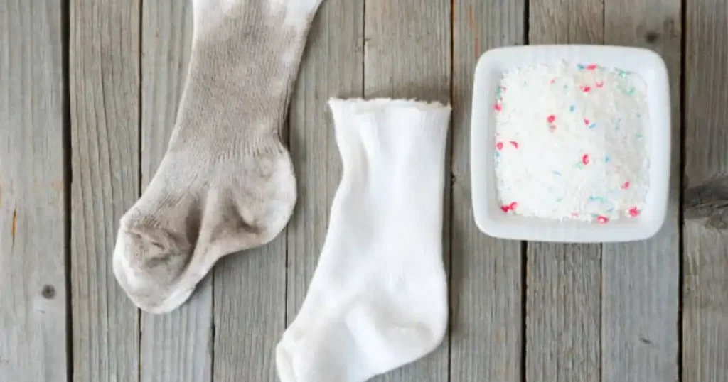 Add Detergent for washing socks